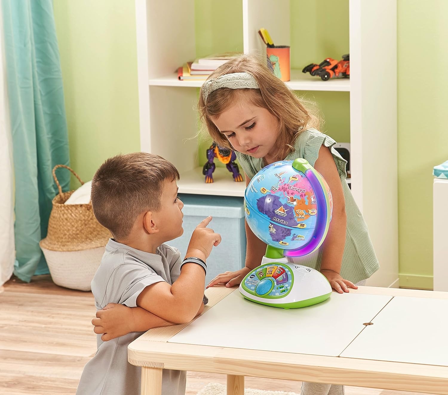 Interactieve Wereldbol voor Kinderen (3-6 Jaar) | Leerzaam & Muzikaal | 33% Korting