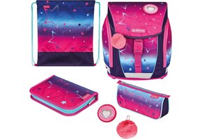 Schoolrugzak FiloLight Plus Roze Sterren Unisex Kinderen - 30% Korting