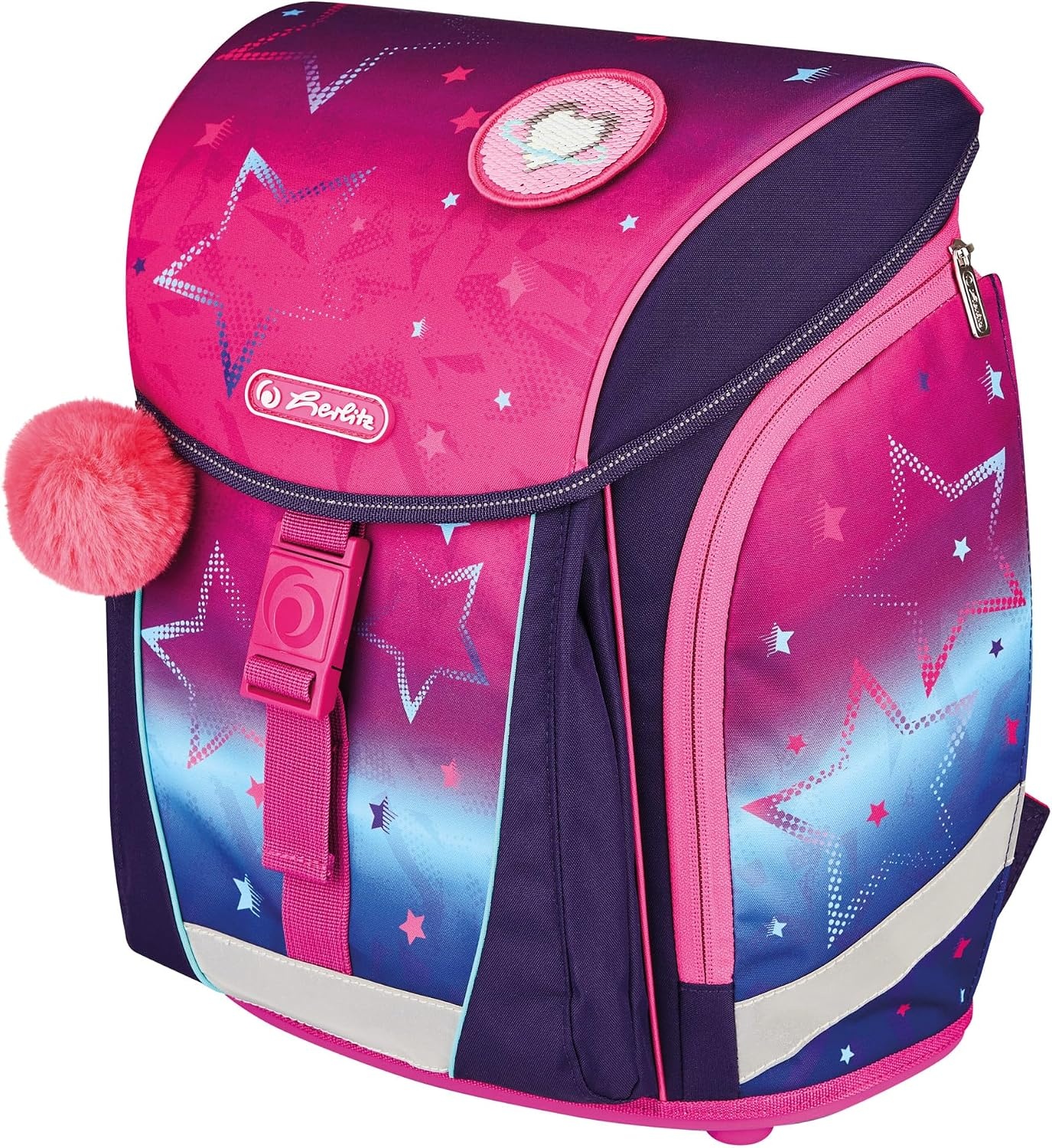 Schoolrugzak FiloLight Plus Roze Sterren Unisex Kinderen - 30% Korting
