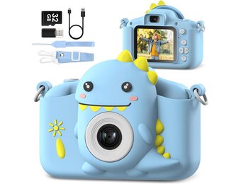 Kindercamera 1080P met 32GB SD-kaart - 33% Korting