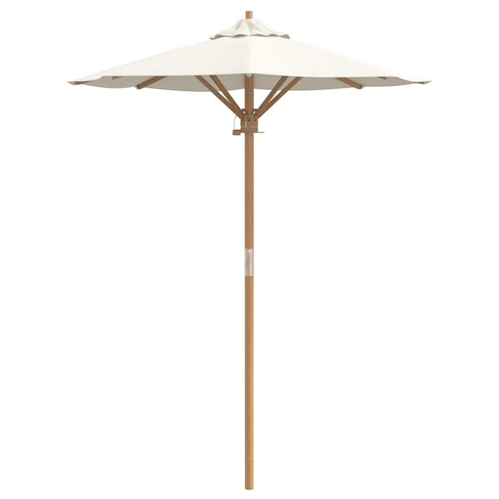 VidaXL Tuinparasol Crèmewit - Bamboe - 150x150x210 cm (34% Korting)