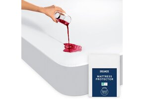 Waterdichte Matrasbeschermer 150x190 cm | Ademend & Duurzaam | 72% Korting