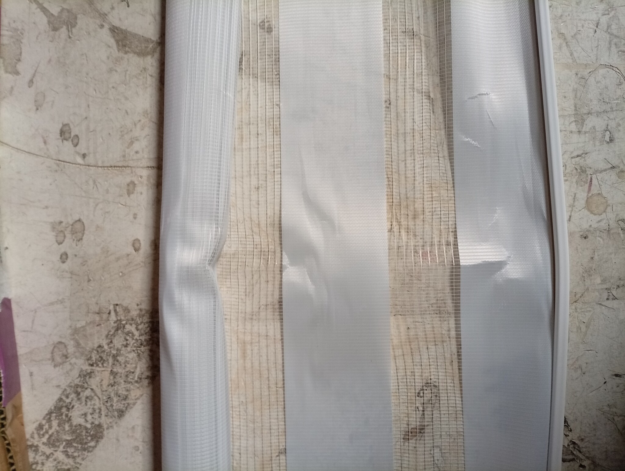 Zebra rolgordijn Wit 125x150 cm - 84% Korting!