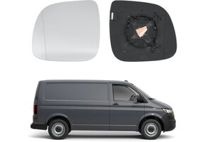 Verwarmbaar Spiegelglas VW Transporter T5/T6 (Links/Rechts) - 75% Korting!