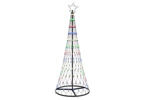 Kerstboom LED Multikleur 184.5 cm - 85% Korting