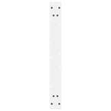 vidaXL Eettafelpoten 2 st 70x(72-73,3) cm staal wit