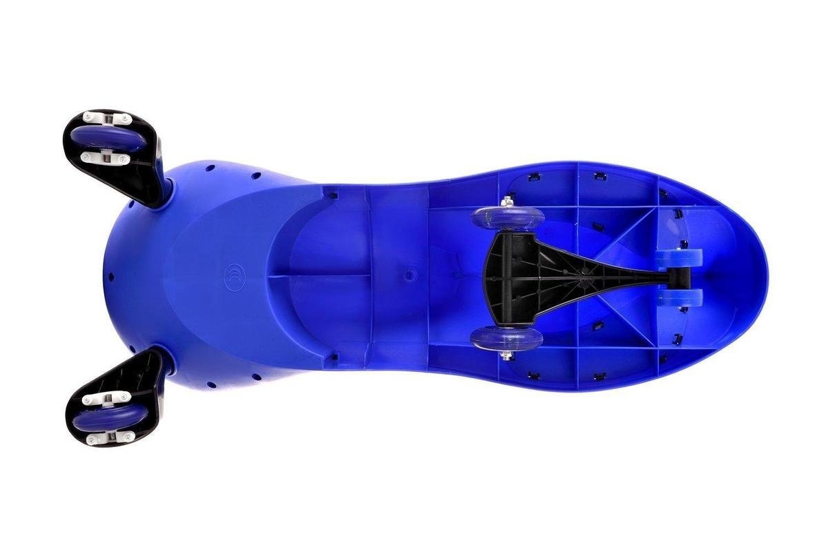 Wiggle car - wiebelauto - met LED-verlichte wielen - blauw