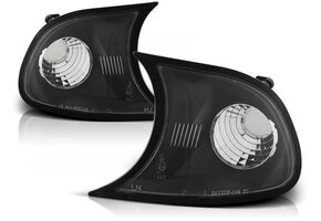 Knipperlichten Zwart E-goedgekeurd voor BMW E46 Coupe Cabrio (2001-2003)
