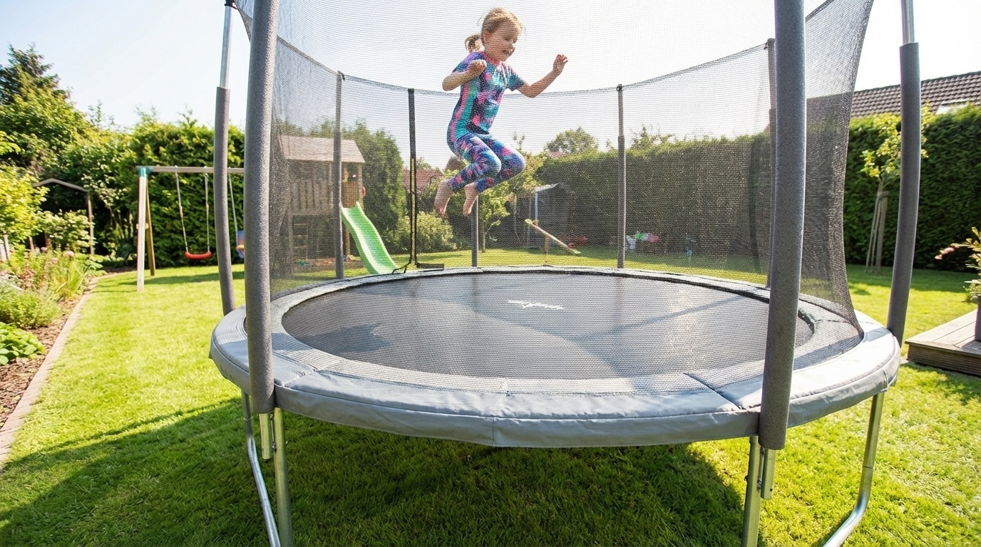 Trampoline Palen Set 6x voor 305 cm Trampoline | Optimale Stabiliteit Veiligheidsnet