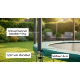 Trampoline Palen Set 6x voor 305 cm Trampoline | Optimale Stabiliteit Veiligheidsnet