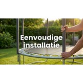 Trampoline Palen Set 6x voor 305 cm Trampoline | Optimale Stabiliteit Veiligheidsnet