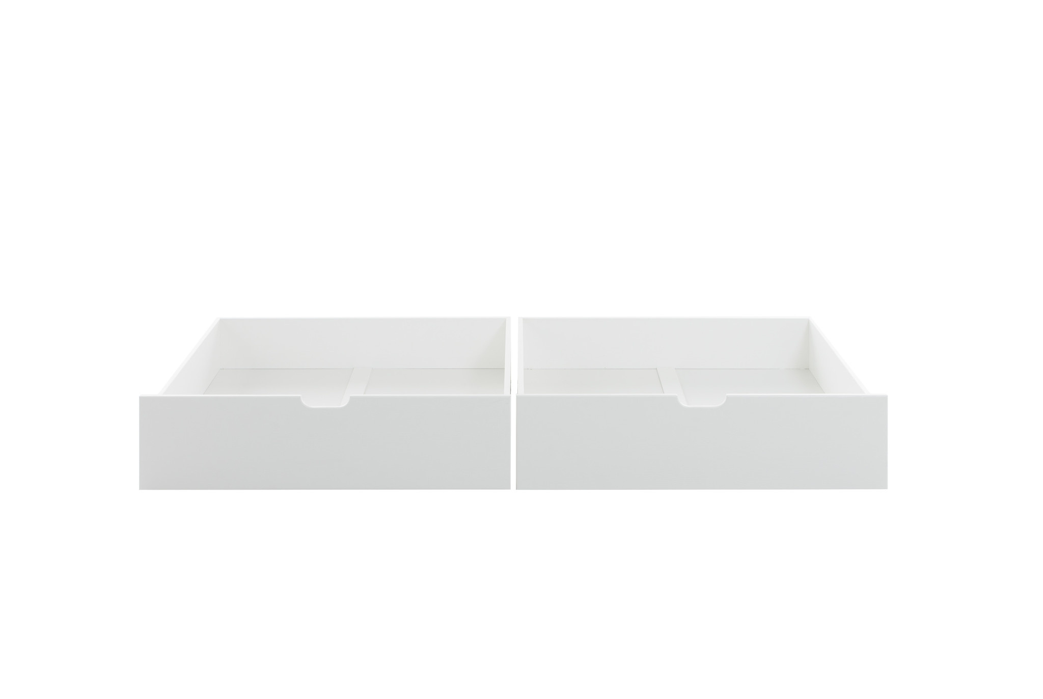 Huisbed Kinderbed 90x200 cm Grenenhout Wit met Opberglades - 35% Korting