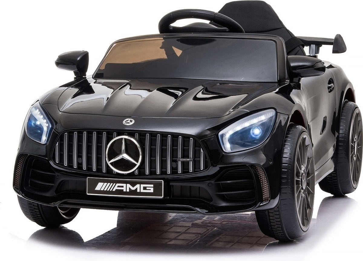 Elektrische Kinderauto Mercedes GTR AMG Zwart - 35% Korting