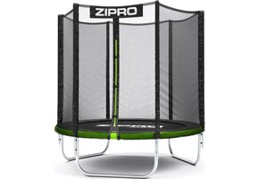 Trampoline met Net - Ø 140 cm - Groen - Max 25 kg - 34% Korting