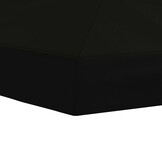 Gazebo Luifel Zwart Polyester 6x3m - 34% Korting!