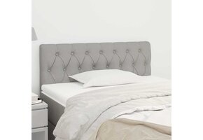 Hoofdbord Lichtgrijs Stof - 78% Korting