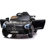 Elektrische kinderauto - Mercedes GTR AMG - 2x25W - zwart