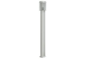 vidaXL Buiten Vloerlamp Roestvrij Staal 110 cm - Zilver - 78% Korting