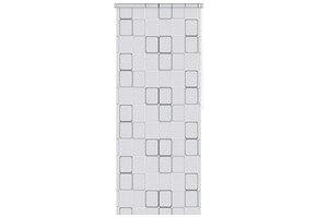 Rolgordijn voor douche met 83% korting - 80x240 cm