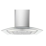 Afzuigkap 84cm RVS/Glas - 650m³/u - 3 standen - 35% korting