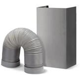 Afzuigkap 84cm RVS/Glas - 650m³/u - 3 standen - 35% korting