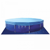 Opzetzwembad 450x90cm | Compleet met pomp & 3-laags PVC, 35% Korting!
