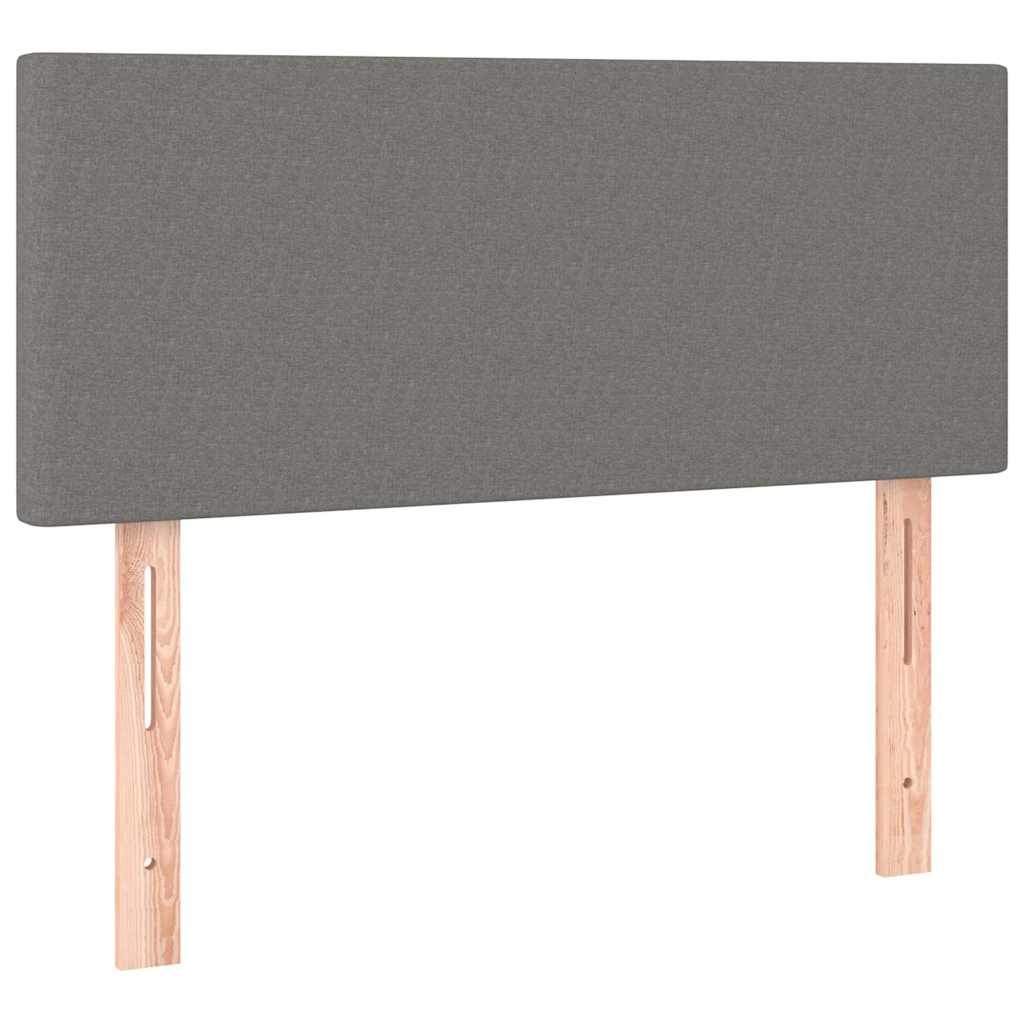 Donkergrijs Hoofdbord (90x5x78/88 cm) - 83% Korting!