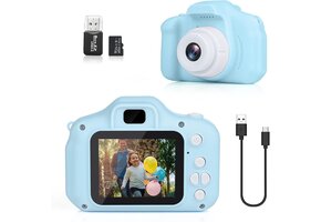 Digitale Kinder Camera Blauw - 8MP Foto/1080P Video - 44% Korting