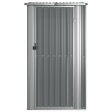 Grijze Tuinschuur van Gegalvaniseerd Staal (118,5x97x209,5 cm) - 41% Korting