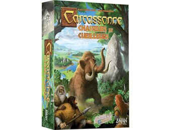 Carcassonne : Jagers en verzamelaars – Asmodee – gezelschapsspel – tegelspel