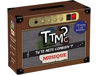 PixieGames - TTMC - Je zet jezelf aan? Muziek Edition - Ambiance Games - Algemene Cultuur Quiz - Vanaf 2 spelers - in samenwerking met Les Francofolies