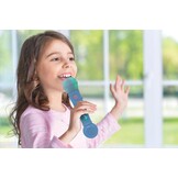 Lexibook, Disney Stitch, Verlicht Microfoon voor kinderen, muzikaal speelgoed, ingebouwde luidspreker, lichteffecten, demomelodieën inbegrepen, Blauw, MIC80D | Geïntegreerde luidspreker, lichteffecten, demomelodieën