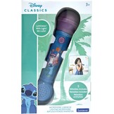 Lexibook, Disney Stitch, Verlicht Microfoon voor kinderen, muzikaal speelgoed, ingebouwde luidspreker, lichteffecten, demomelodieën inbegrepen, Blauw, MIC80D | Geïntegreerde luidspreker, lichteffecten, demomelodieën