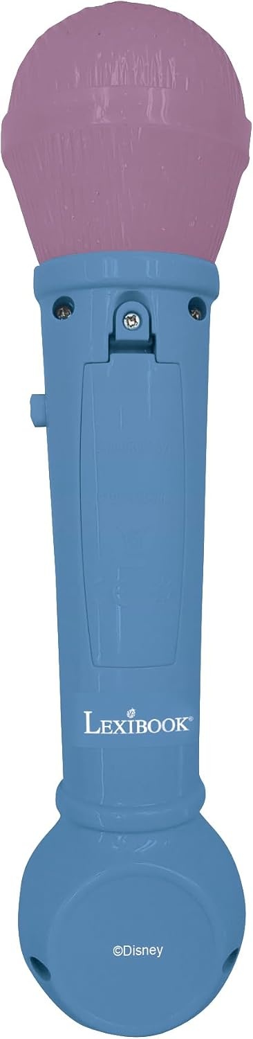 Lexibook, Disney Stitch, Verlicht Microfoon voor kinderen, muzikaal speelgoed, ingebouwde luidspreker, lichteffecten, demomelodieën inbegrepen, Blauw, MIC80D | Geïntegreerde luidspreker, lichteffecten, demomelodieën