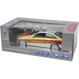 Jamara Mercedes-Benz E 350 Coupe Brandweerauto 1:16 Zilver/Rood