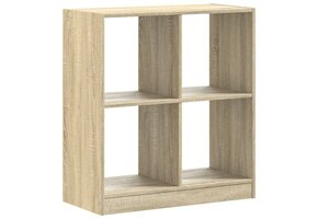 Boekenkast 68,5x32x75 cm Bewerkt Hout Sonoma Eiken (46% Korting)