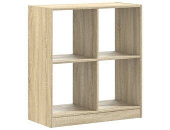 vidaXL Boekenkast 68,5x32x75 cm bewerkt hout sonoma eikenkleurig