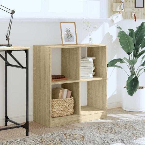 Boekenkast 68,5x32x75 cm Sonoma Eikenhout - 60% Korting