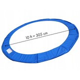Trampolinerand 305-312 blauw - 10ft afdekking