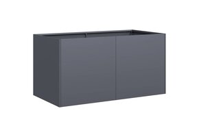 Plantenbak Staal 80x40x40cm Antraciet - 29% Korting