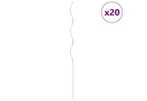 20x Gegalvaniseerd Stalen Plantenstok Spiraal 110 cm - 33% Korting