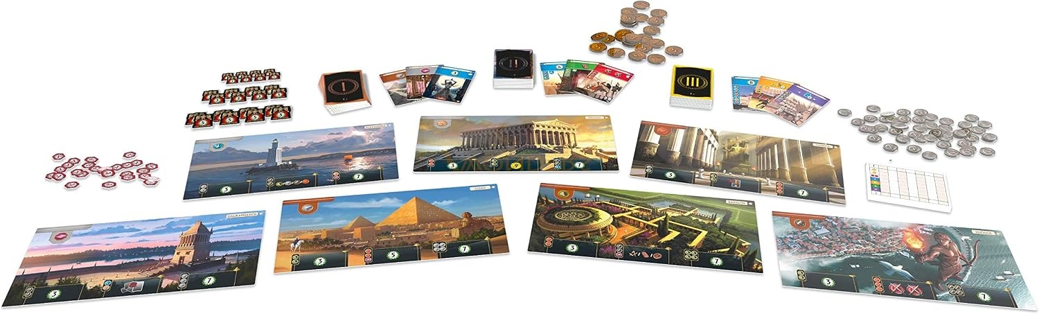 Enigma 7 Wonders V2 – boardgame (Nordic) (REPSEVSCAN)