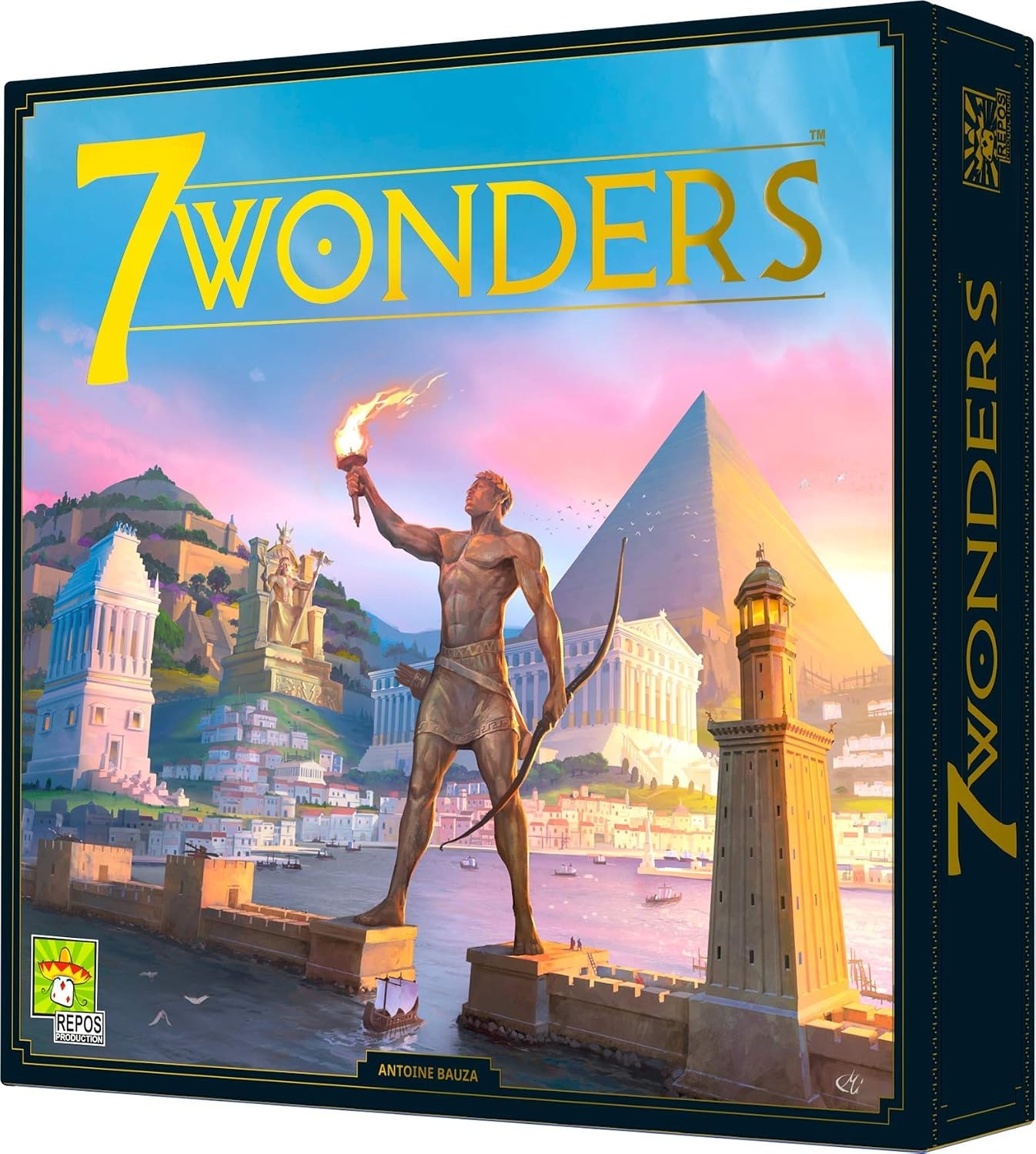 Enigma 7 Wonders V2 – boardgame (Nordic) (REPSEVSCAN)