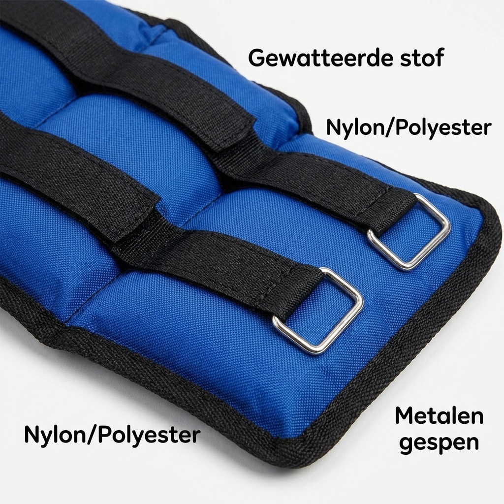 Enkelgewichten - Polsgewichten - 5 kg (2x2,5 kg) - blauw