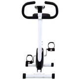 vidaXL Hometrainer met bandweerstand zwart