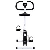 vidaXL Hometrainer met bandweerstand zwart