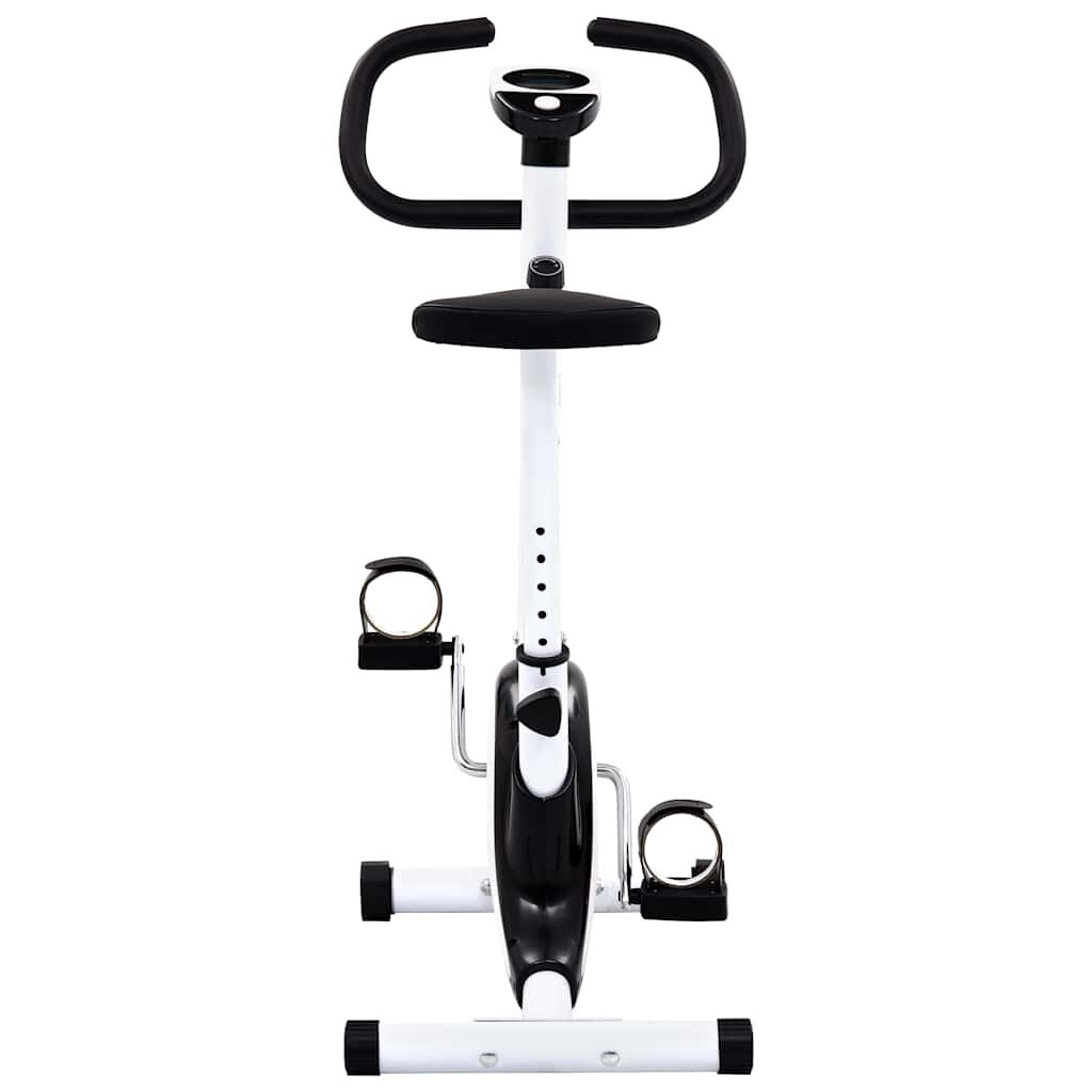 vidaXL Hometrainer met bandweerstand zwart
