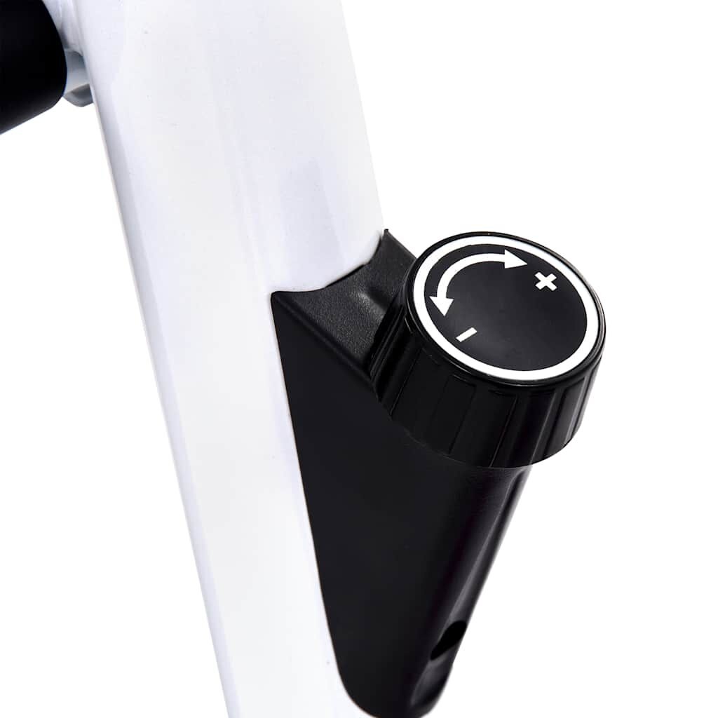 vidaXL Hometrainer met bandweerstand zwart