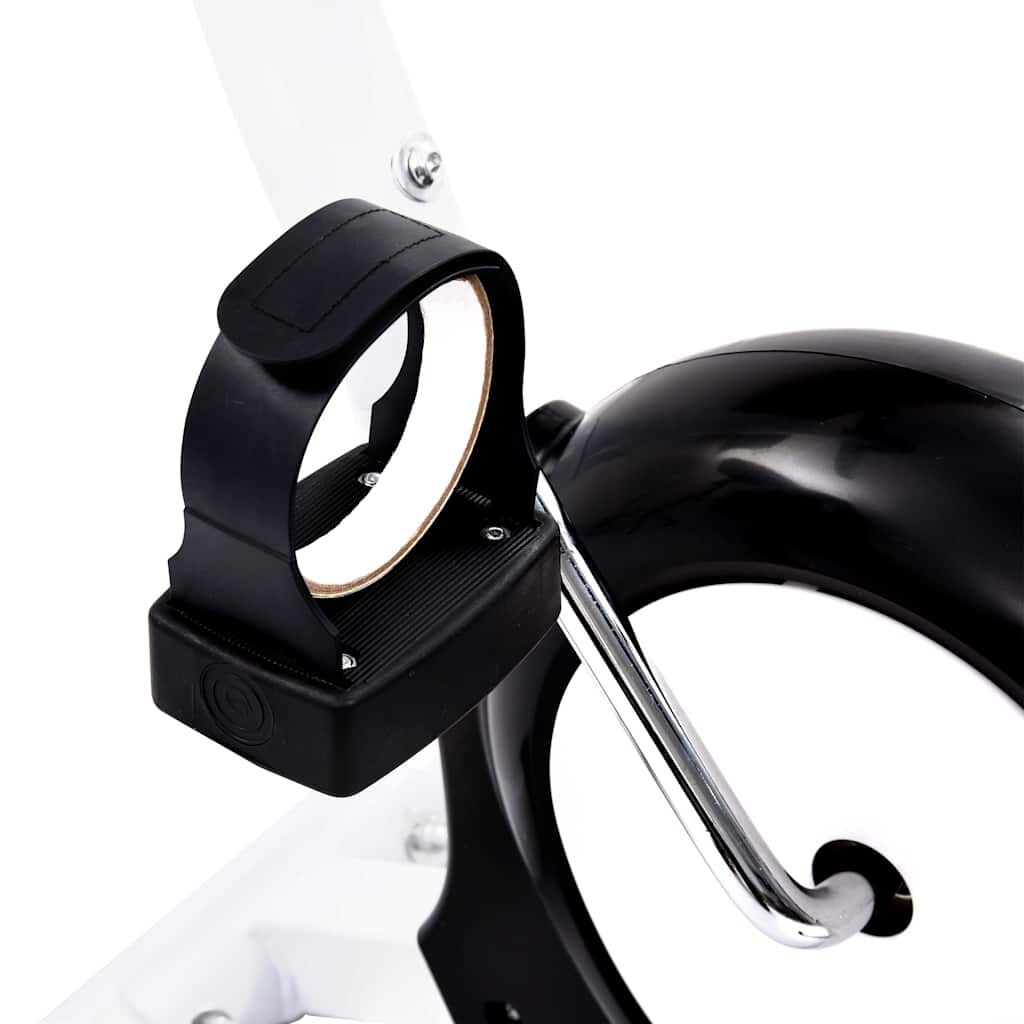 vidaXL Hometrainer met bandweerstand zwart