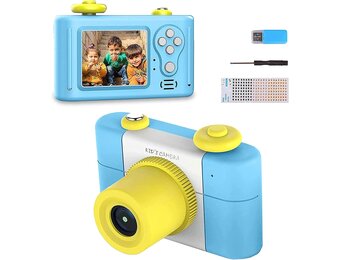 Kinder Kleine Digitalkamera Video Spielzeug Geschenk Geburtstagsgeschenke für Kinder Kleinkind Angehende Fotografen 2,5,3,4,5+ Jahre Alter Altersgerechte Eigenschaften Leicht Kleiner Wiederaufladbar